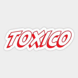 toxico Sticker